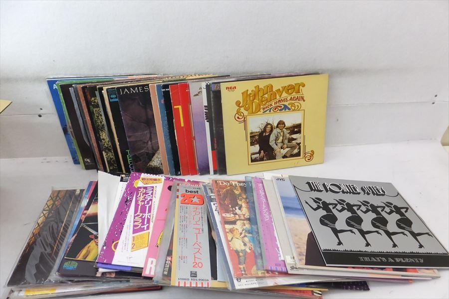 ▽ まとめて出品 洋楽系 60枚 THE VENTURES、ABBAなど レコード 中古