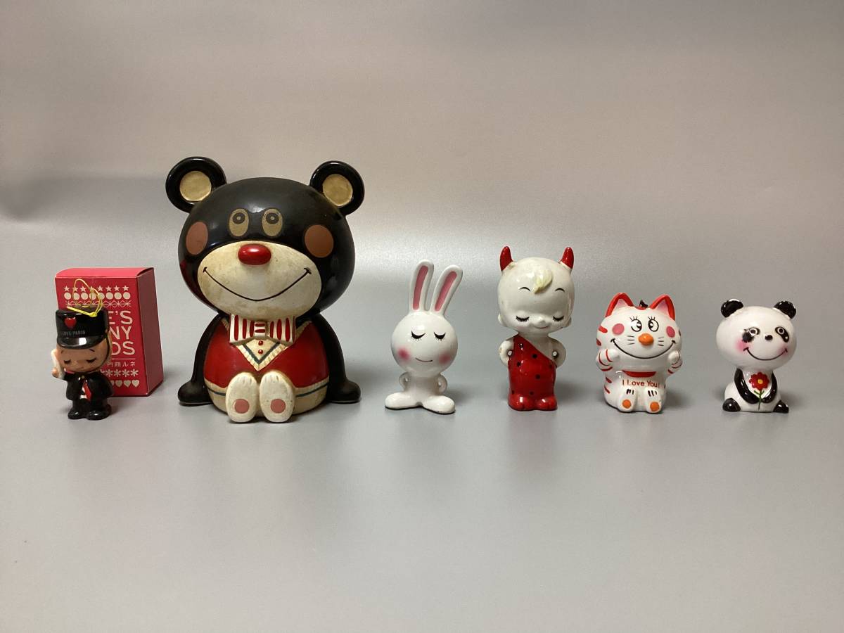 ファンシーグッズ 70年代 ルネ RUNE 内藤ルネ 昭和レトロ くま ねこ