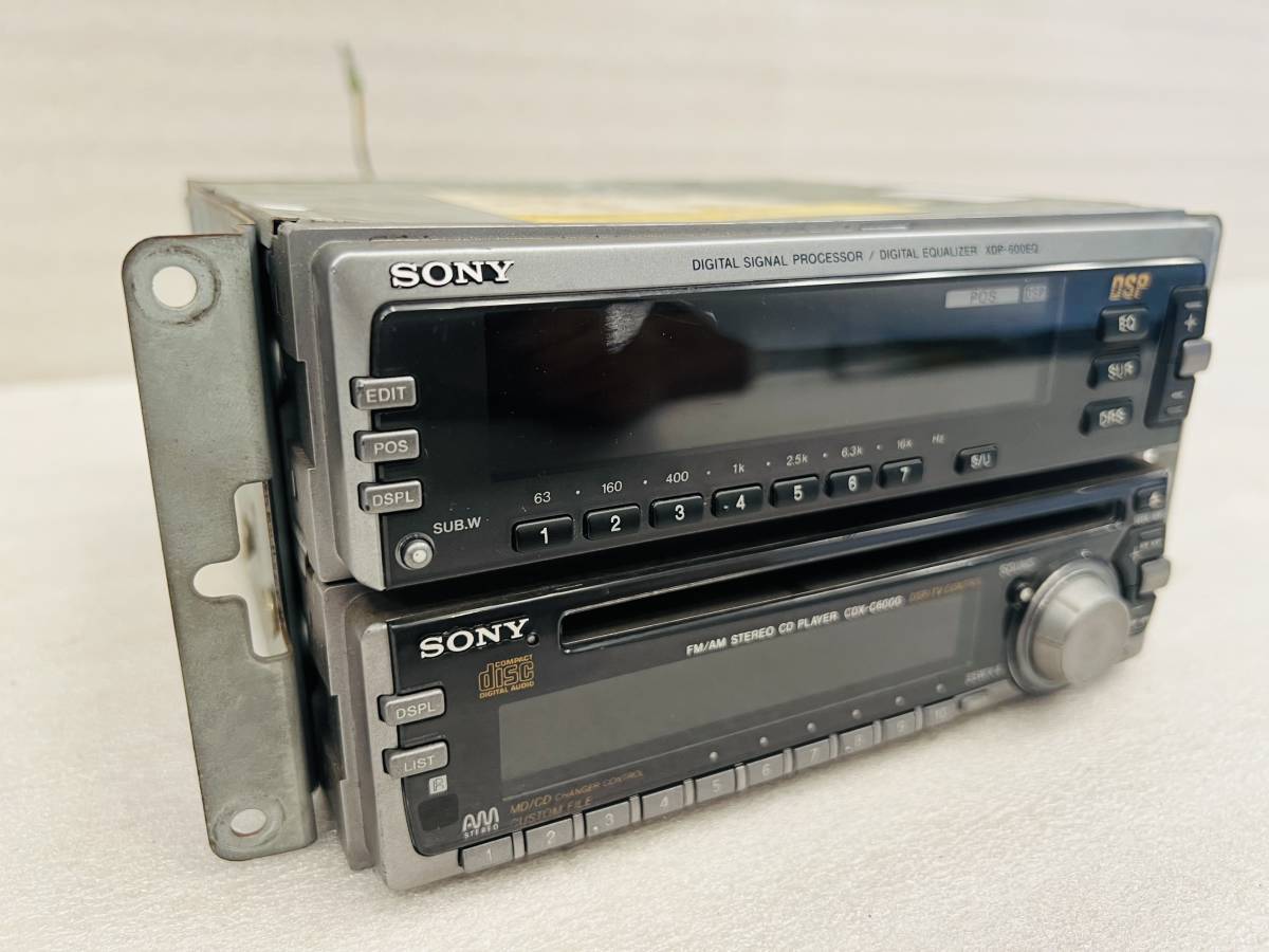 SONY ソニー CDプレーヤー CDX-C6000 XDP-600EQ カーステレオ [114