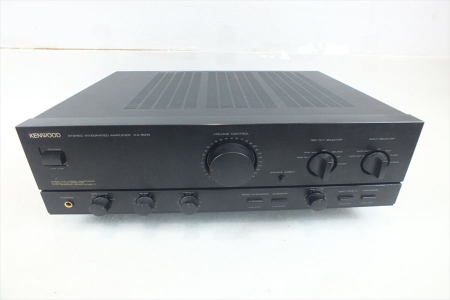 ☆ KENWOOD ケンウッド KA-5010 アンプ 中古 現状品 220807G2310 動作