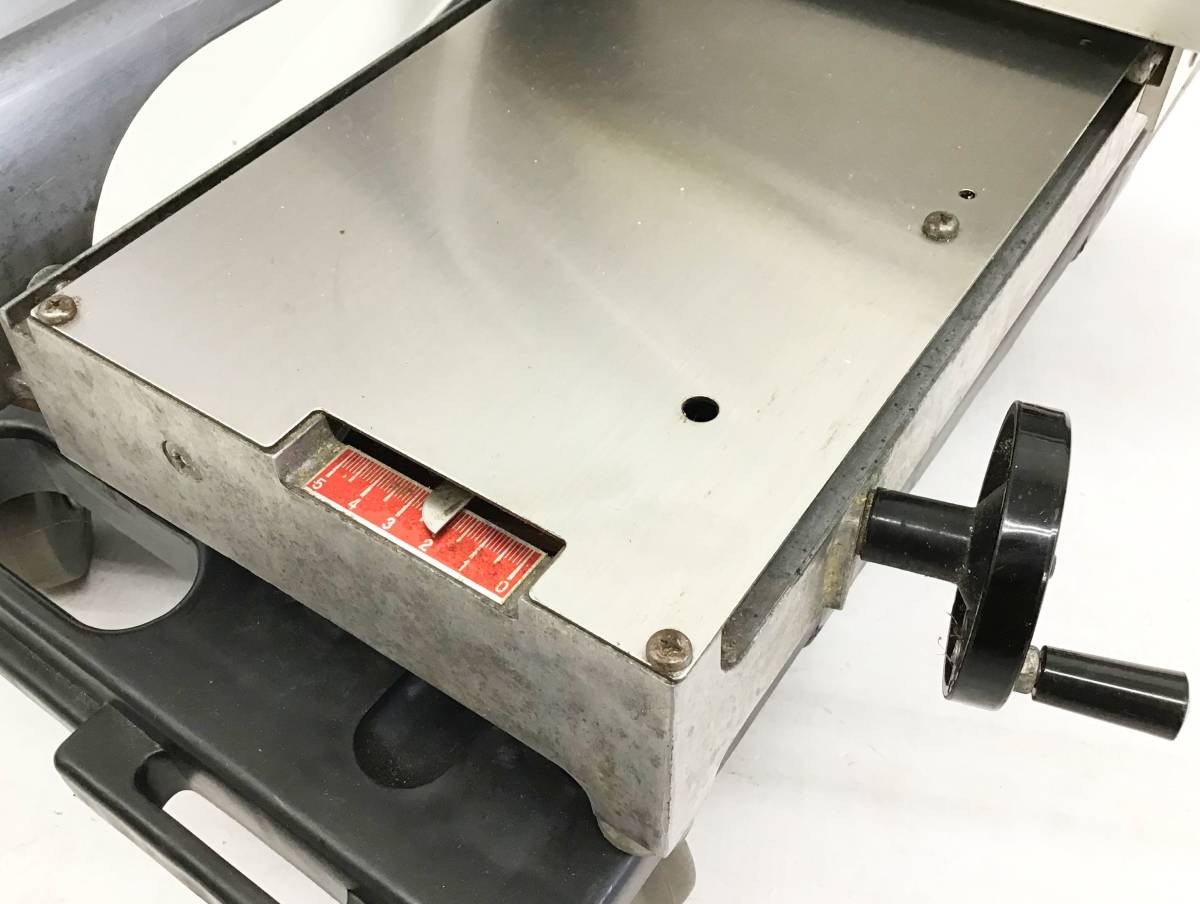 動作品 ハクラ精機 一枚切 スライサー アルファ70 A-70 パン切り パン