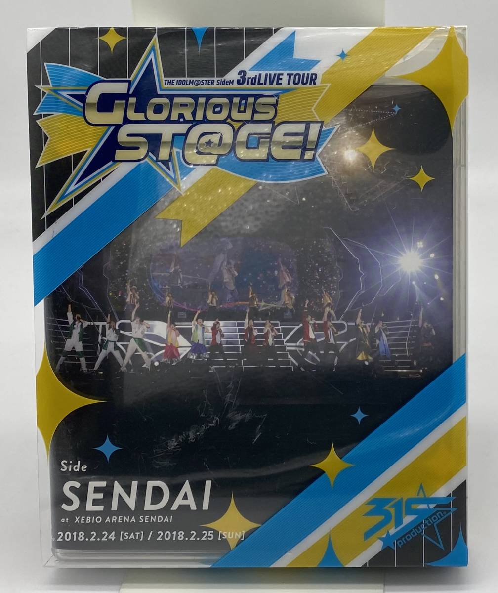 【中古】Blu-ray THE IDOL M@STER SideM 3rd LIVE TOUR ～GLORIOUS ST@GE! Side SENDAI