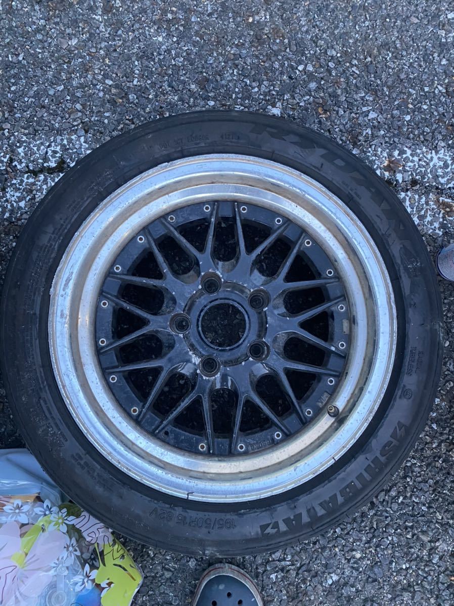 SSR 15インチ メッシュ 当時物? ○SSR 4H ☆希少 スピードスター