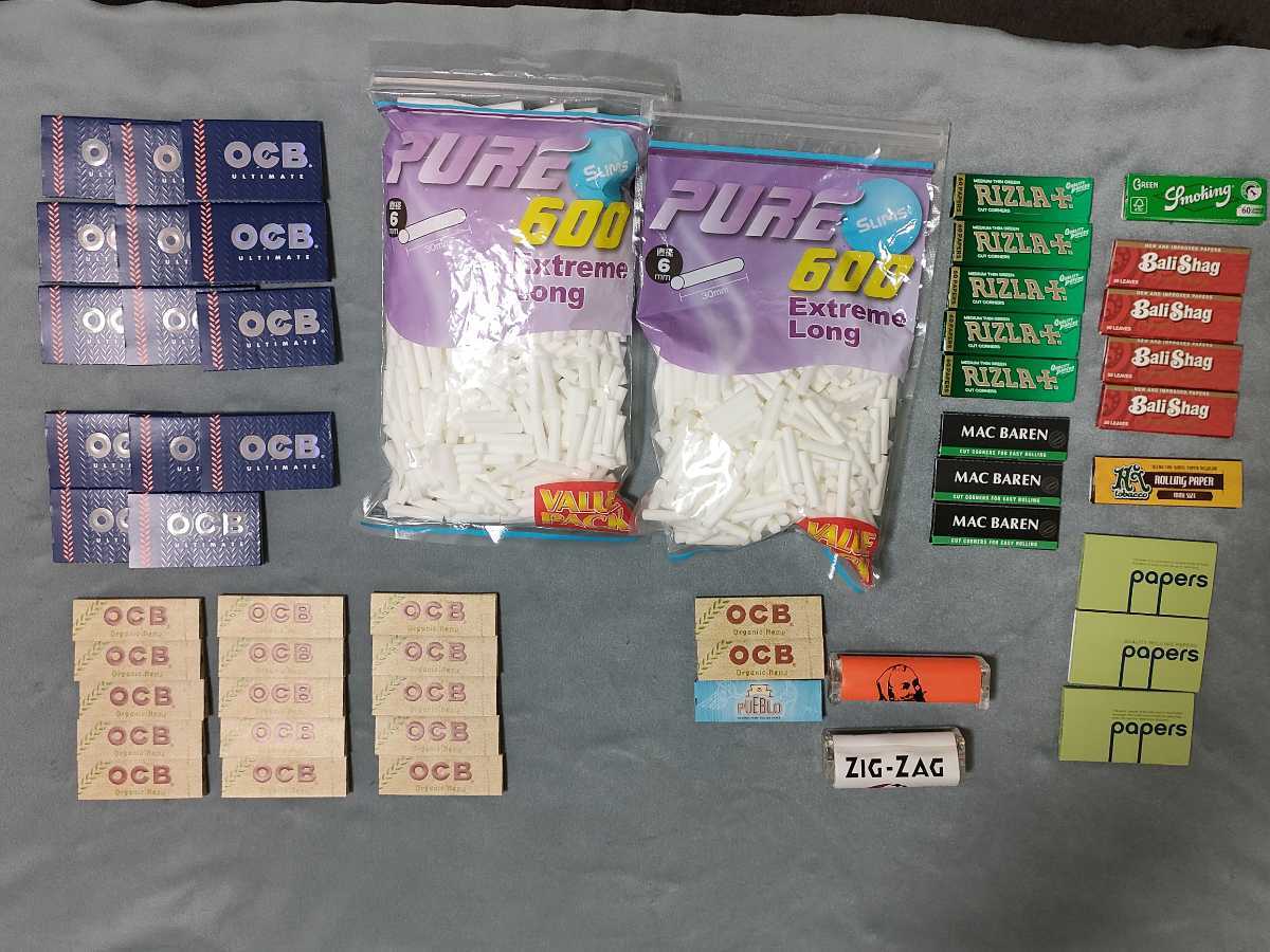  全部セット 巻き紙 巻紙 PUREフィルター OCBアルティメット オーガニックヘンプ ペーパー ジグザグ ローラー(喫煙グッズ)｜売買されたオークション情報、yahooの商品情報をアーカイブ公開 - オ その他