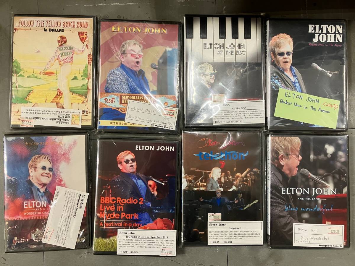 DVD ELTON Elton JOHN まとめ売り John The BLU-RAY 閉店品現品限り 35