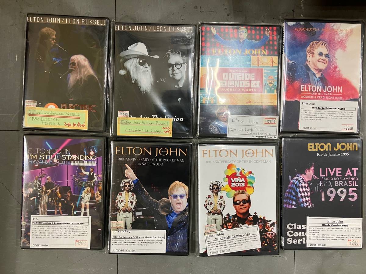 DVD ELTON Elton JOHN まとめ売り John The BLU-RAY 閉店品現品限り 35