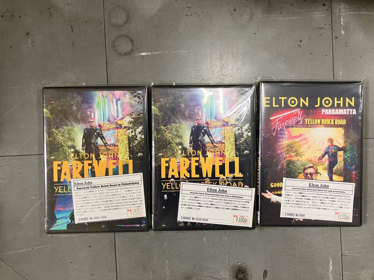DVD ELTON Elton JOHN まとめ売り John The BLU-RAY 閉店品現品限り 35