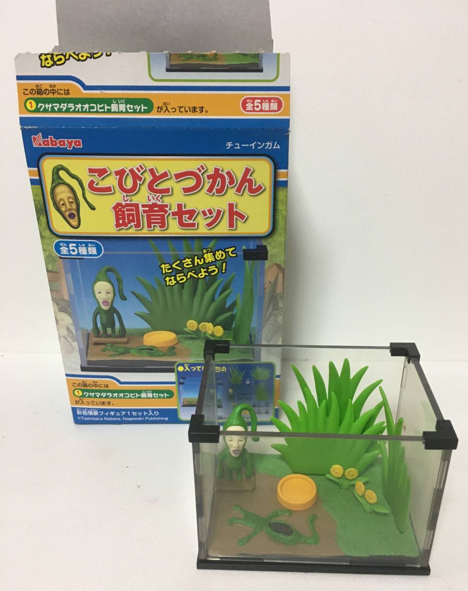 こびとづかん2 こびとづかん飼育セット 全5種 開封済み箱付 カバヤ(食