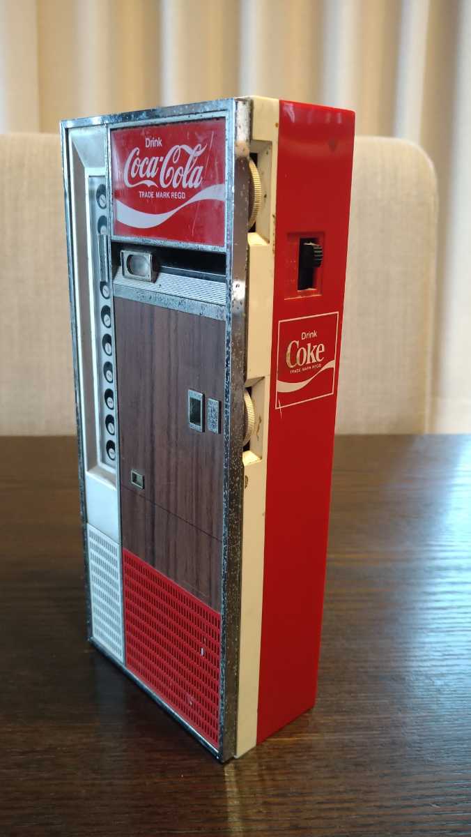 コカコーラ 自販機型AMFM ラジオ 昭和レトロ 超希少 コカ・コーラ