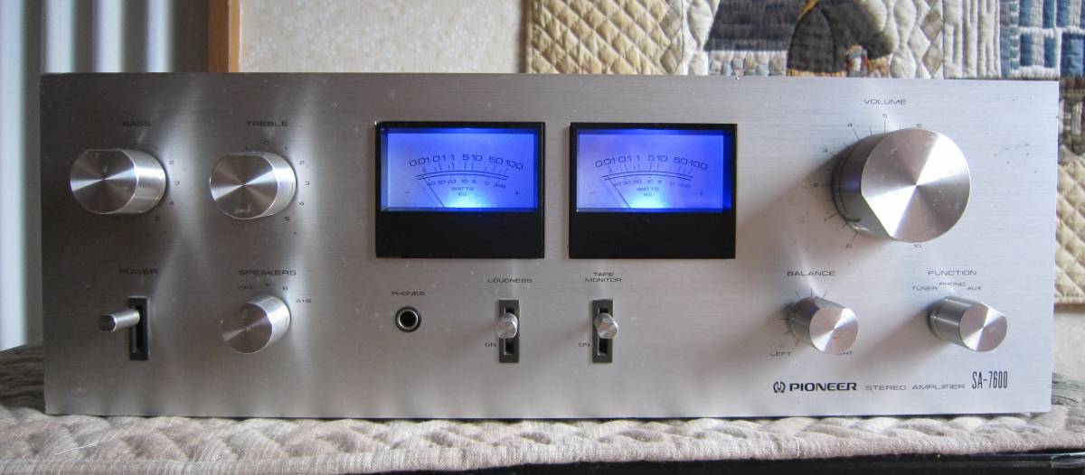 【Pioneer】インテグレーテッド・アンプ SA-7600 Ⅱ 通電確認済 Pioneer SA-7600 TX-7600 on 通電確認済 Ⅱ PIONEER ⁄ Pioneer