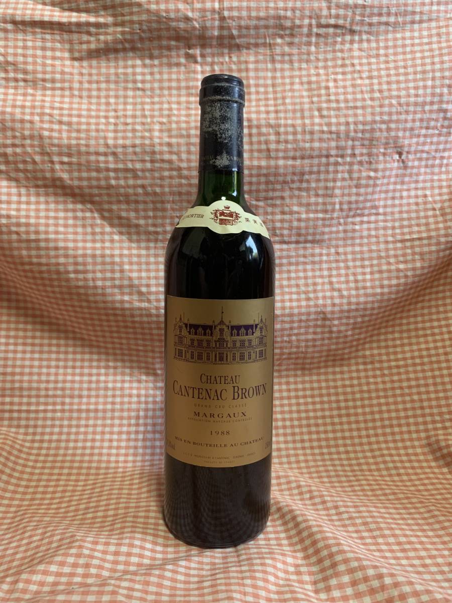 安い，定番 シャトー カントナック ブラウン 1988 Chateau Cantenac Brown(マルゴー)｜売買されたオークション情報、yahooの商品情報をアーカイブ公開 - オークファン 赤