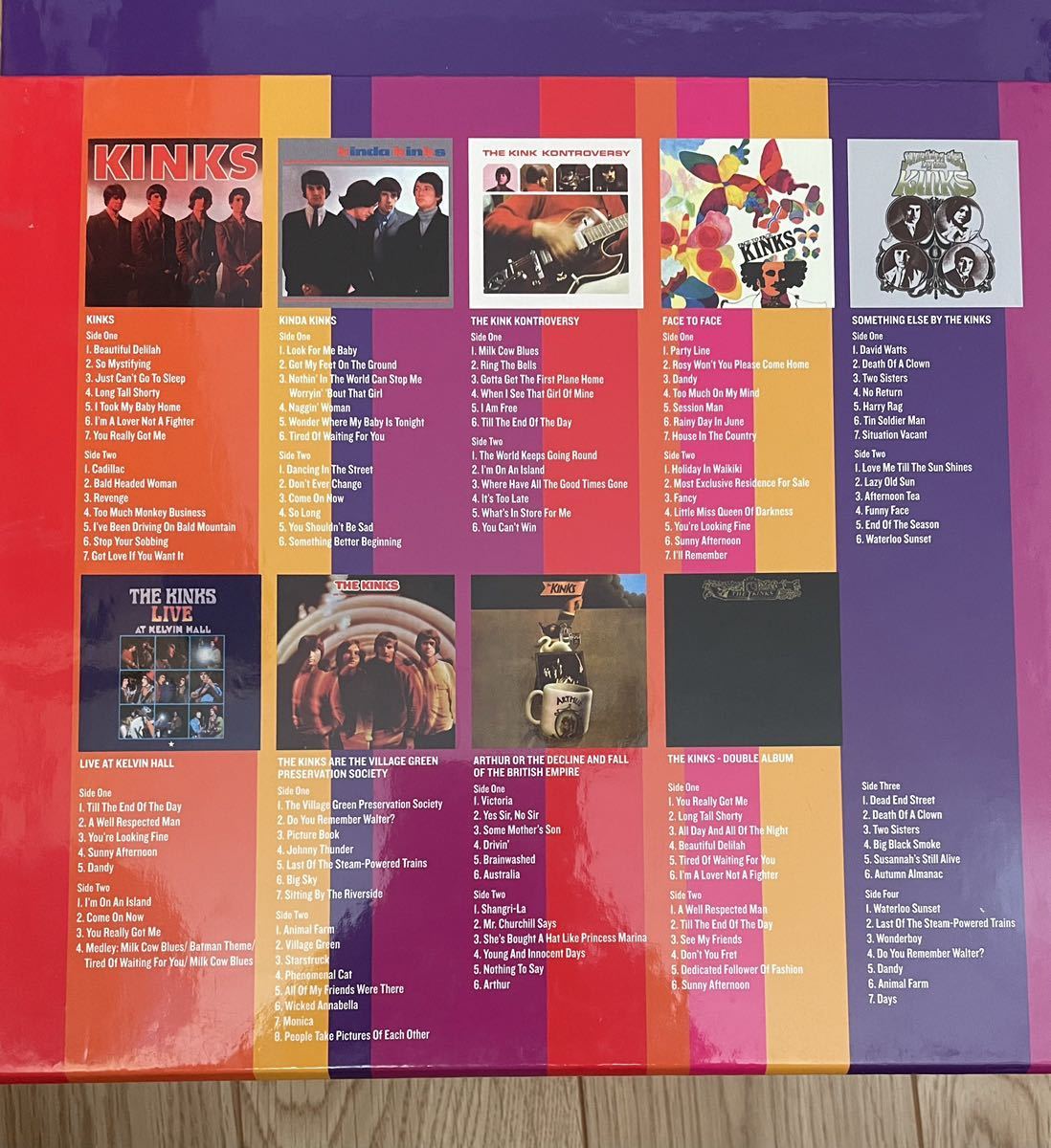 The Mono Box Vinyl Kinks キンクスMONOアルバム収録アナログLP