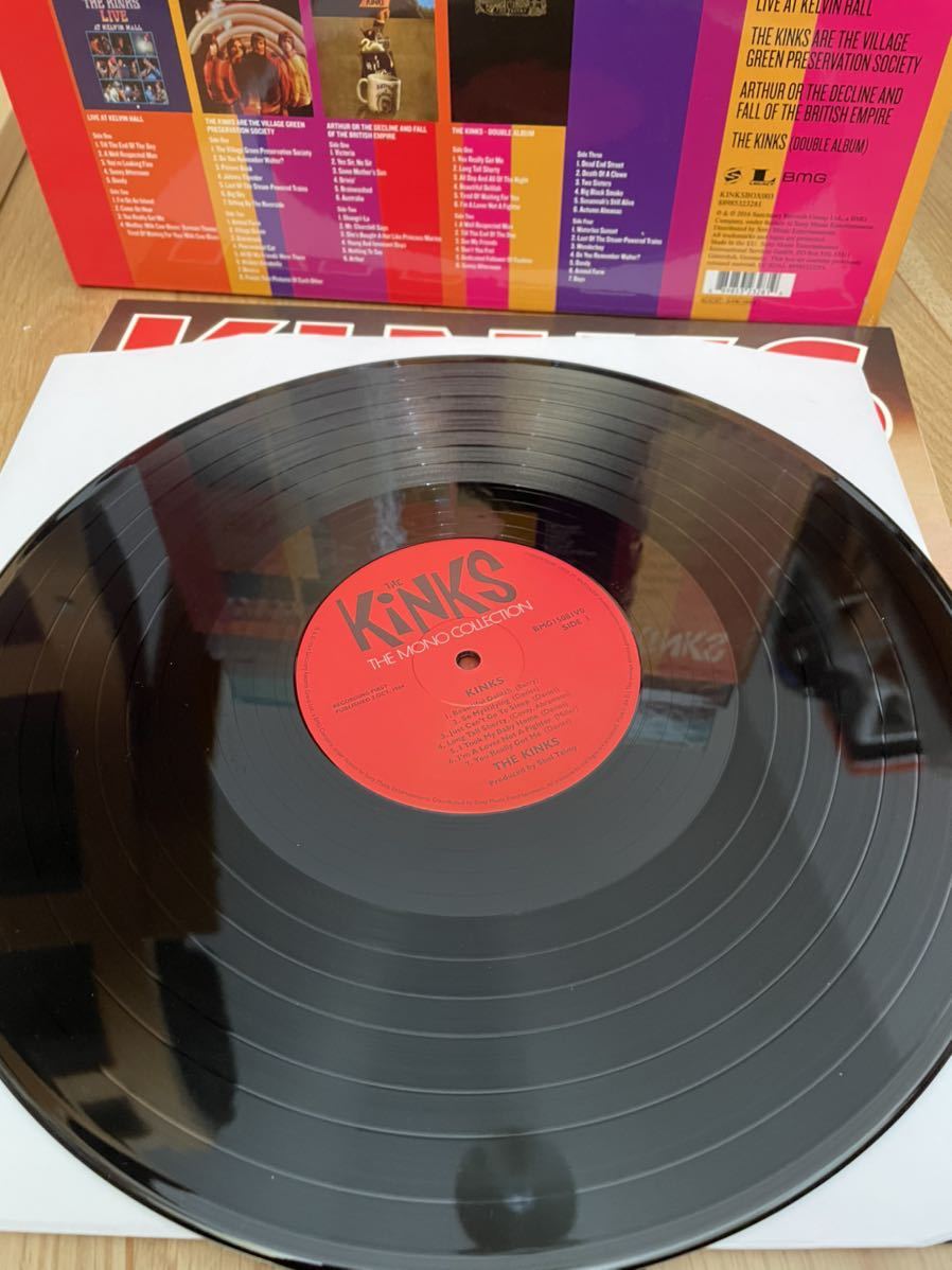 The Mono Box Vinyl Kinks キンクスMONOアルバム収録アナログLP