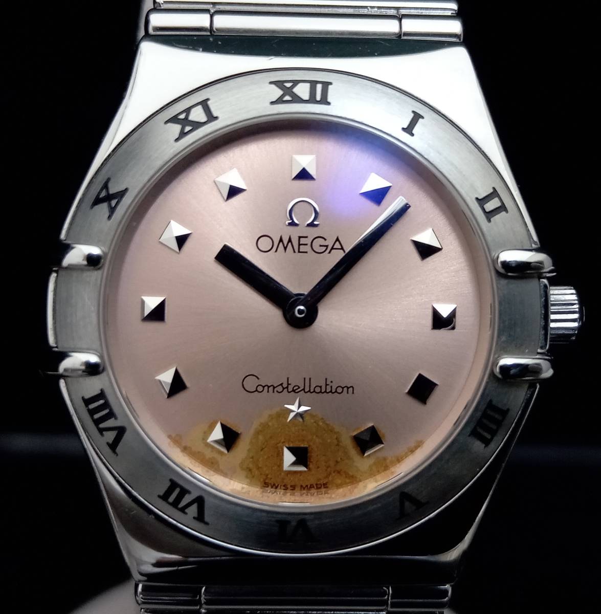 ジャンク OMEGA オメガ Constellation コンステレーション 795.1241 SS
