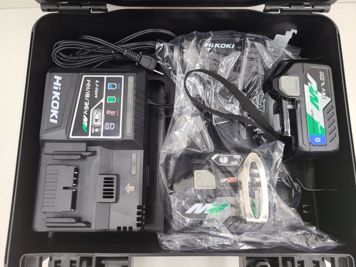【店頭併売品・未使用品】HiKOKI WH18DDL2 LXCK(B) コードレスインパクトドライバ+BSL36A18 1個付き(1)【001-220821-KS-07-KOI】 コードレスインパクトドライバ WH18DDL2(LXCK)(B) 電池1個付 001♪おすすめ品♪ハイコーキ HiKOKI(日立工機)WH18DDL2(2LYPK) ケース