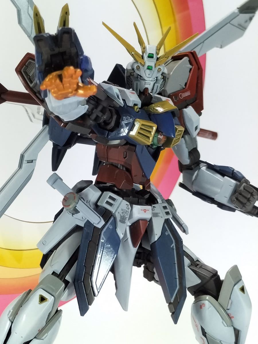 完成品 塗装済み RG 1/144 ゴッドガンダム RG 1⁄144 ゴッドガンダム 完成