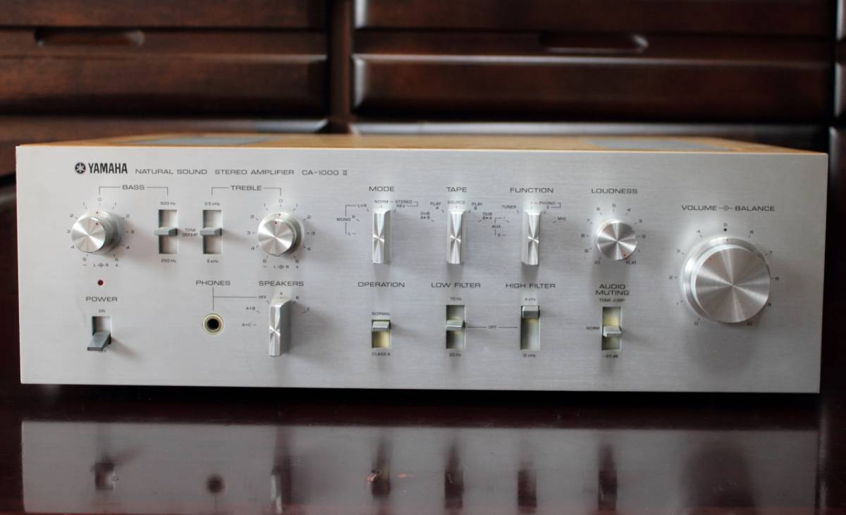 YAMAHA(CA-1000)プリメインアンプ /通電確認のみ/ジャンク出品 型番:CA