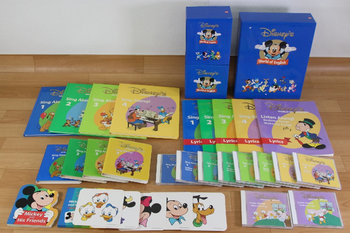 □現状品□ DISNEY ディズニー WORLD OF ENGLISH ワールドオブ 