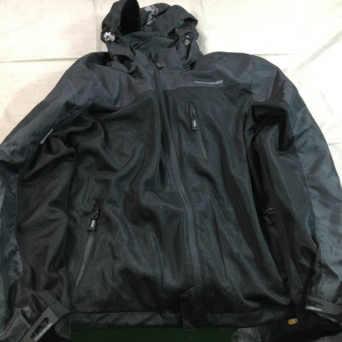  現状品 コミネ KOMINE バイク用 プロテクトメッシュパーカ-テン Black Marble XL JK-114 1096(XLサイズ以上)｜売買されたオークション情報、yahooの商品情報をアーカイブ公開 - オークファン 男性用