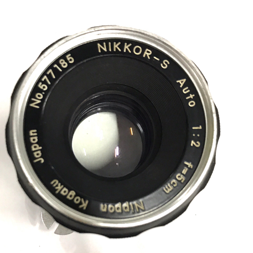 Nikon アイレベル 1円 F Auto NIKKOR-S 50mm 非Ai F1.4 ブラック 爆