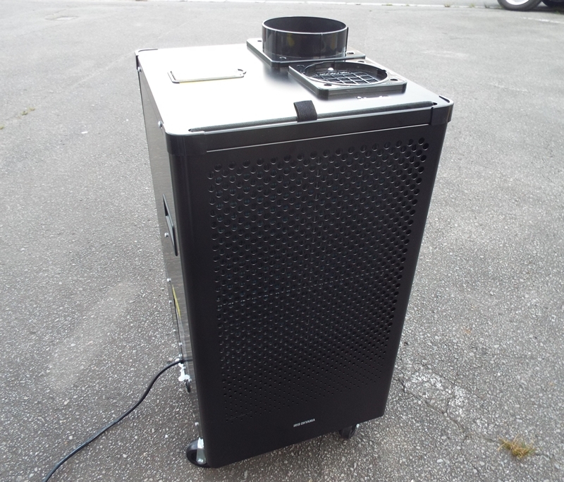 アイリスオーヤマ スポットクーラー ISAC-1201-B 工事不要 業務用 冷風 