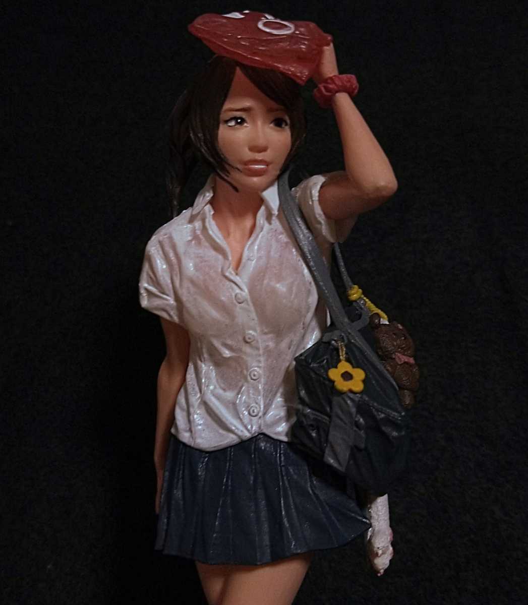 まっつく JK 完成品　1/12 ガレージキット MATTUK まっつく 1/12 女子高生フィギュア完成品 1⁄12 まっつく JKメイト