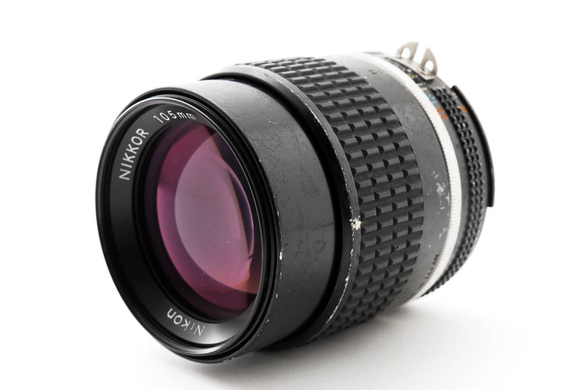 値下げ】Nikon ニコン Ai-s NIKKOR 105mm F2.5 105mm Nikon ニコン F⁄2.5 0
