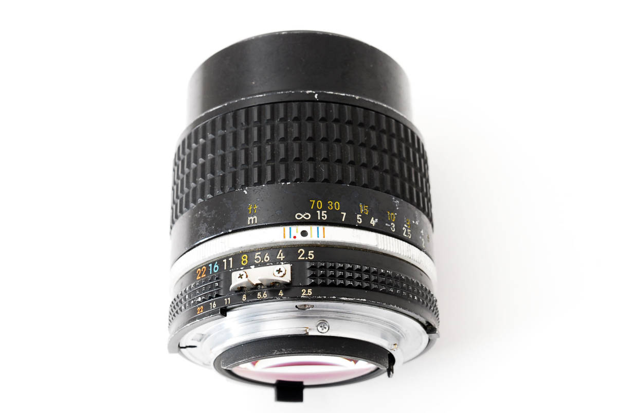 値下げ】Nikon ニコン Ai-s NIKKOR 105mm F2.5 105mm Nikon ニコン F⁄2.5 0