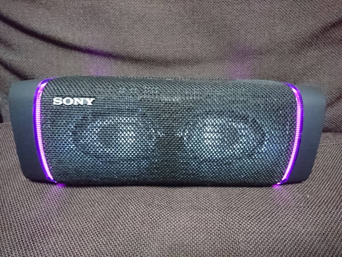 BASS EXTRA SONY ワイヤレスポータブルスピーカー ブラック 美品 