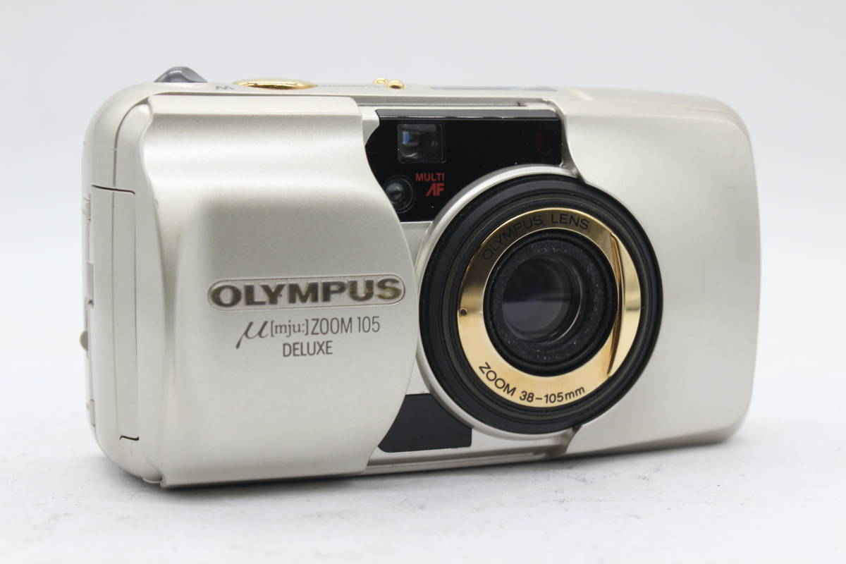 ☆良品☆ オリンパス Olympus μ mju ZOOM 105 DELUXE 38-105mm