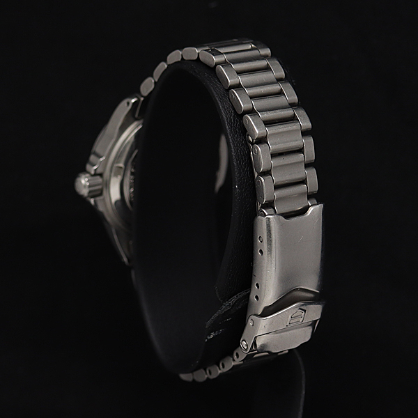 1円 正規 タグホイヤー プロフェッショナル200m 999.708K グレー文字盤  