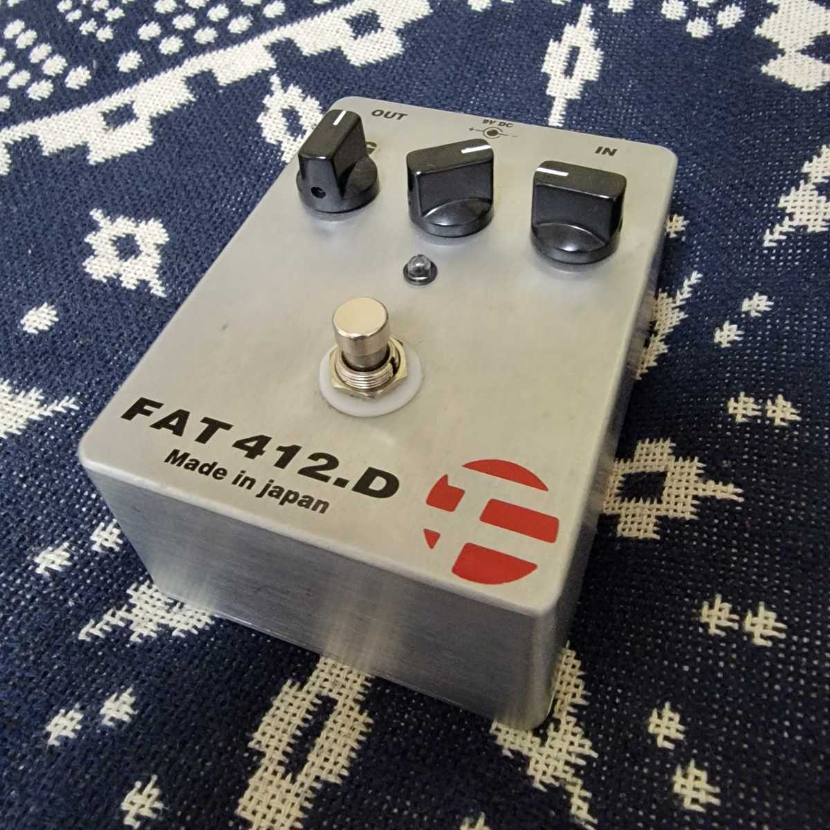 FAT 412.D オーバードライブ エフェクター B