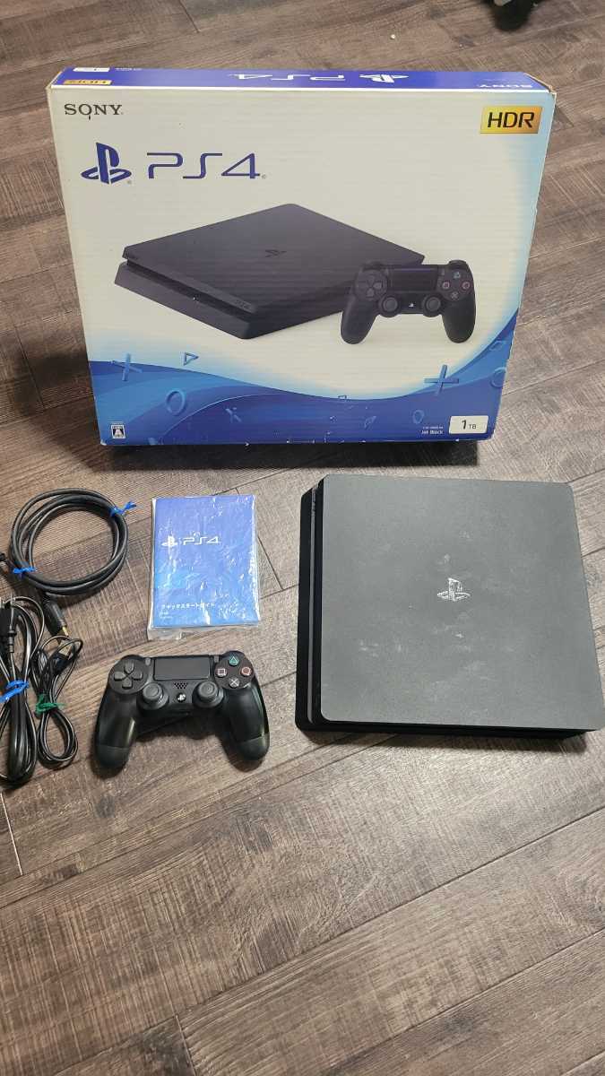 PS4本体 PlayStation4 ジェット・ブラック 1TB CUH-2100BB01(PS4本体 