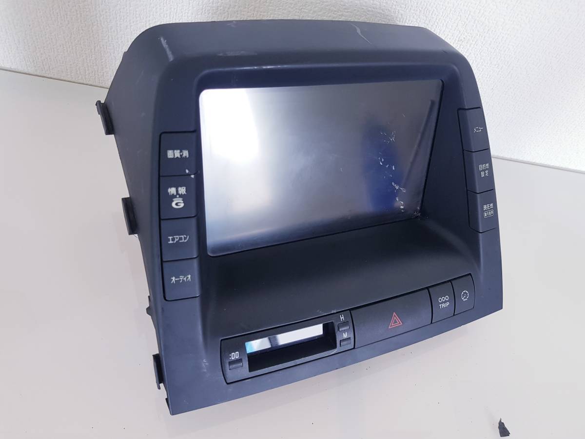 純正 トヨタ プリウス NHW20 マルチモニター 86110-47201 ナビ トヨタ プリウス NHW20 純正 HDDマルチナビモニター 86110-47201 確認