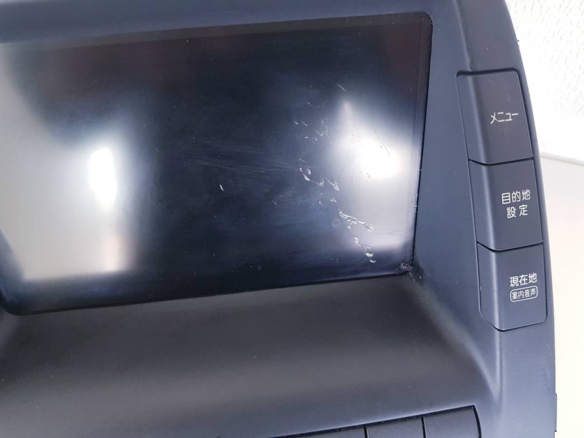 トヨタ プリウス NHW20 純正 HDDマルチナビモニター 86110-47201 確認
