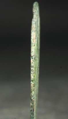 初荷美品！ 絵銭穴銭 レアコイン 銅製 悦銭 古銭 レア銅貨【戦国 藺字