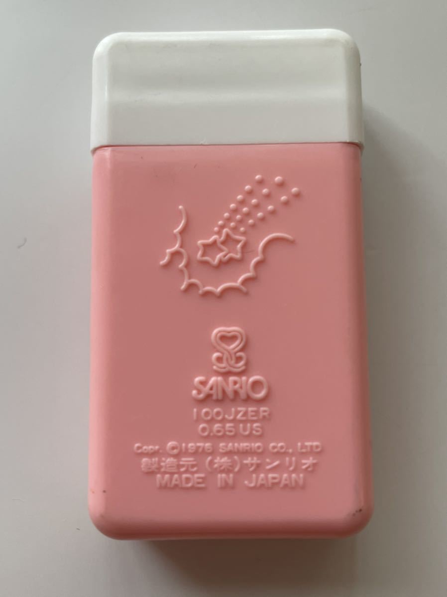 キキララ 消しゴム 1976 レトロ サンリオ ケース付 リトルツイン