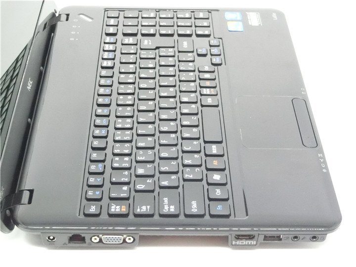 中古/15.6型/ノートPC/HDMI/Windows10/新品SSD256GB/4GB/i5 M480 /NEC 