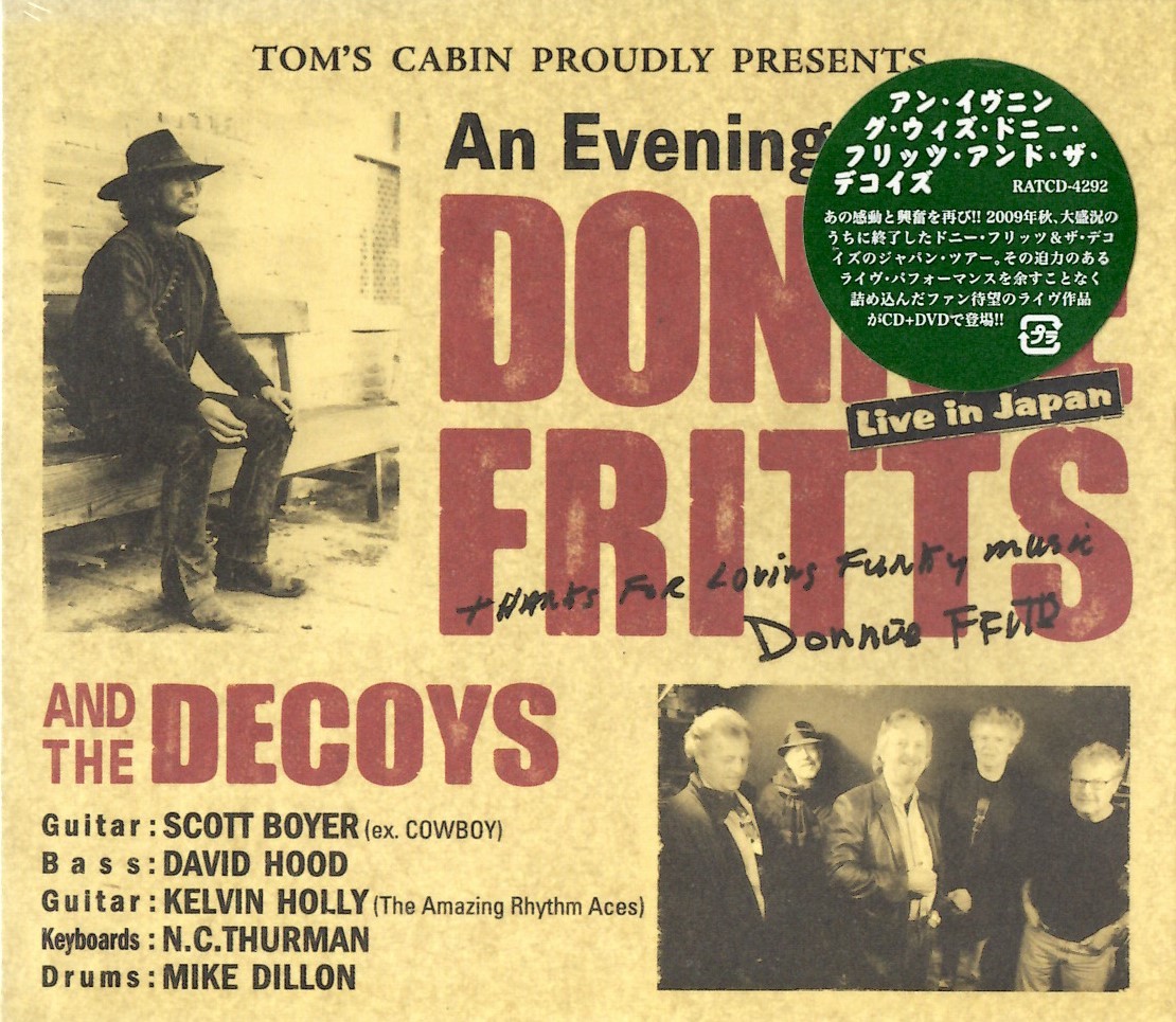 SALE，最新作 CD アン イヴニング ウィズ ドニー フリッツ アンド ザ デコイズ DVD付 / ドニー フリッツ Donnie Fritts(その他)｜売買されたオークション情報、yahooの商品情報をアーカイブ公開 - オークファン D