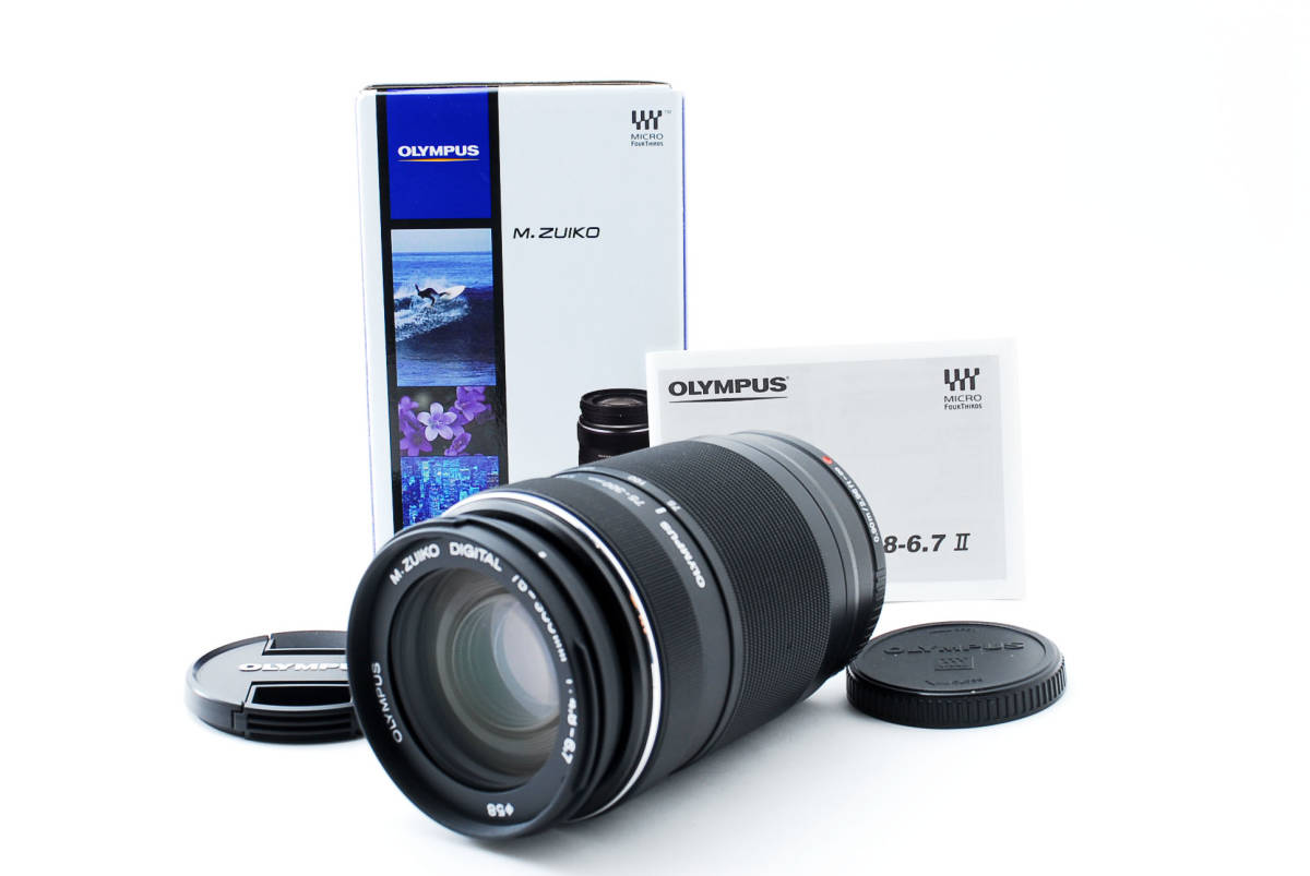 ★美品★ Olympus オリンパス M.ZUIKO DIGITAL 75-300mm 4.8-6.7 II #7351 DIGITAL OLYMPUS オリンパス #i2803 美品❤️オリンパス 単焦点レンズ