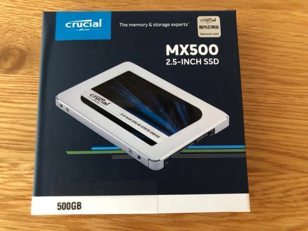 大得価，新作 国内正規品 Crucial 500GB SSD MX500 CT500MX500SSD1J/P(256GB～)｜売買されたオークション情報、yahooの商品情報をアーカイブ公開 - オークファン 256GB～