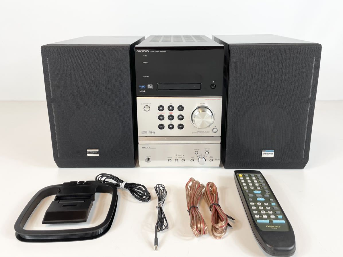 ◇貴重◇Hi-MD対応 ONKYO CD MDコンポ X-B8 （FR-B8 ＋ D-