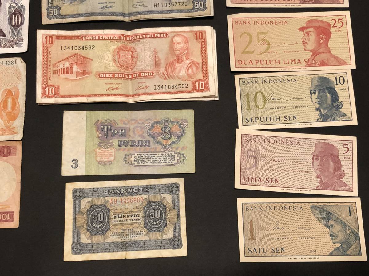 アメリカ南北戦争時の南軍の紙幣 他 外国札 紙幣 古紙幣 22