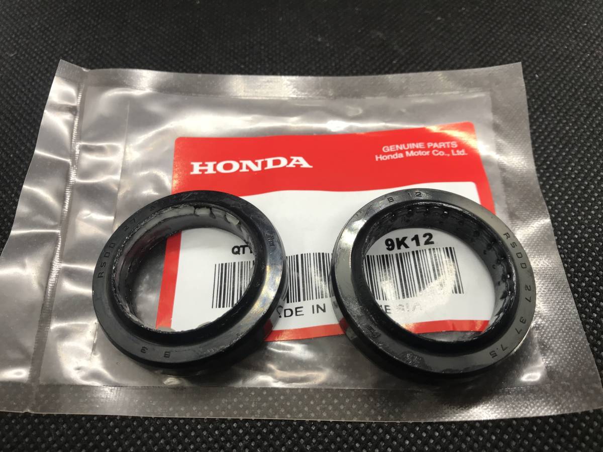HONDA純正新品 SL90 CL175 31Φ 91255-074-305/003 廃止部品互換 フロントフオーク オイルシール 2個 オーバーホール レストア オイル漏れ