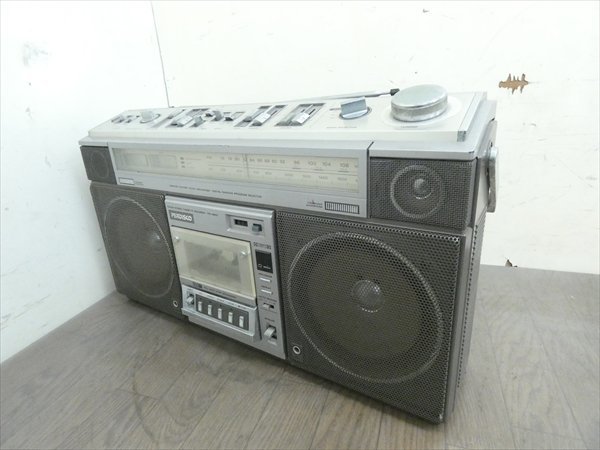 現状品/ラジオ受信OK☆日立/HITACHI☆ステレオラジカセ☆TRK-8800RM