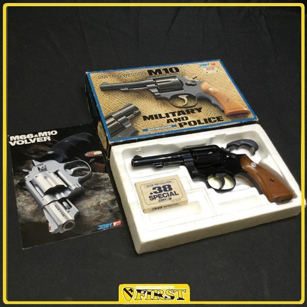 3697】ジャンク品 コクサイ製 S&W M10 ガスリボルバー S&W M10