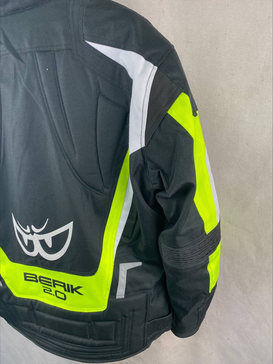 ベリック 3シーズンナイロンジャケット BERIK ベリック 3シーズンナイロンジャケット BLACK/F，YELLOW/WHITE