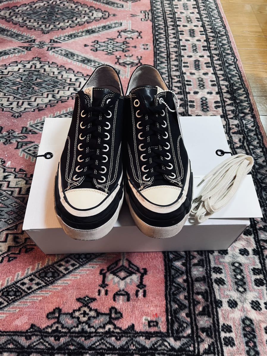 最新作，新品 稀極上 visvim SKAGWAY LO G.PATTEN スニーカー BLACK マルジェラ vintage オンブレ ビンテージCONVERSE チャックテイラー 靴(8以下)｜売買されたオークション情報、yahooの商品情報をアーカイブ公開 - オー 靴