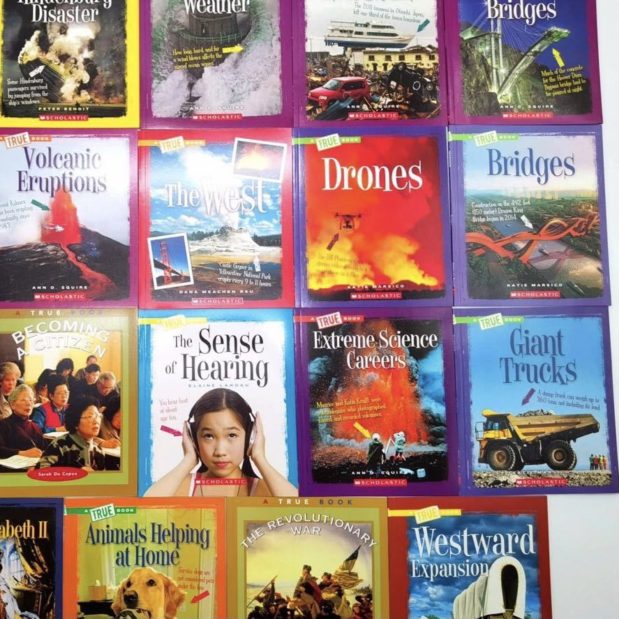39冊セット SCHOLASTIC- A True Book Aboutシリーズ Scholastic A True