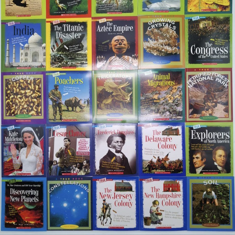 39冊セット SCHOLASTIC- A True Book Aboutシリーズ Scholastic A True